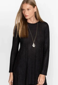 Jenna Metallic Tunic