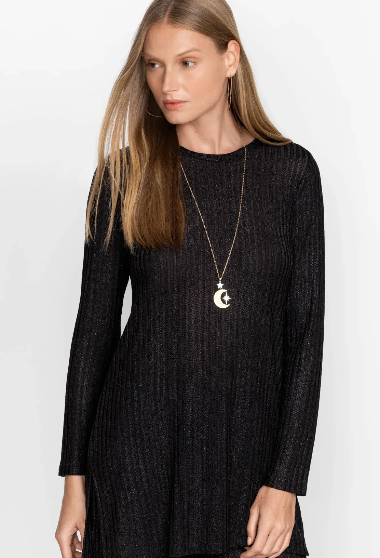 Jenna Metallic Tunic