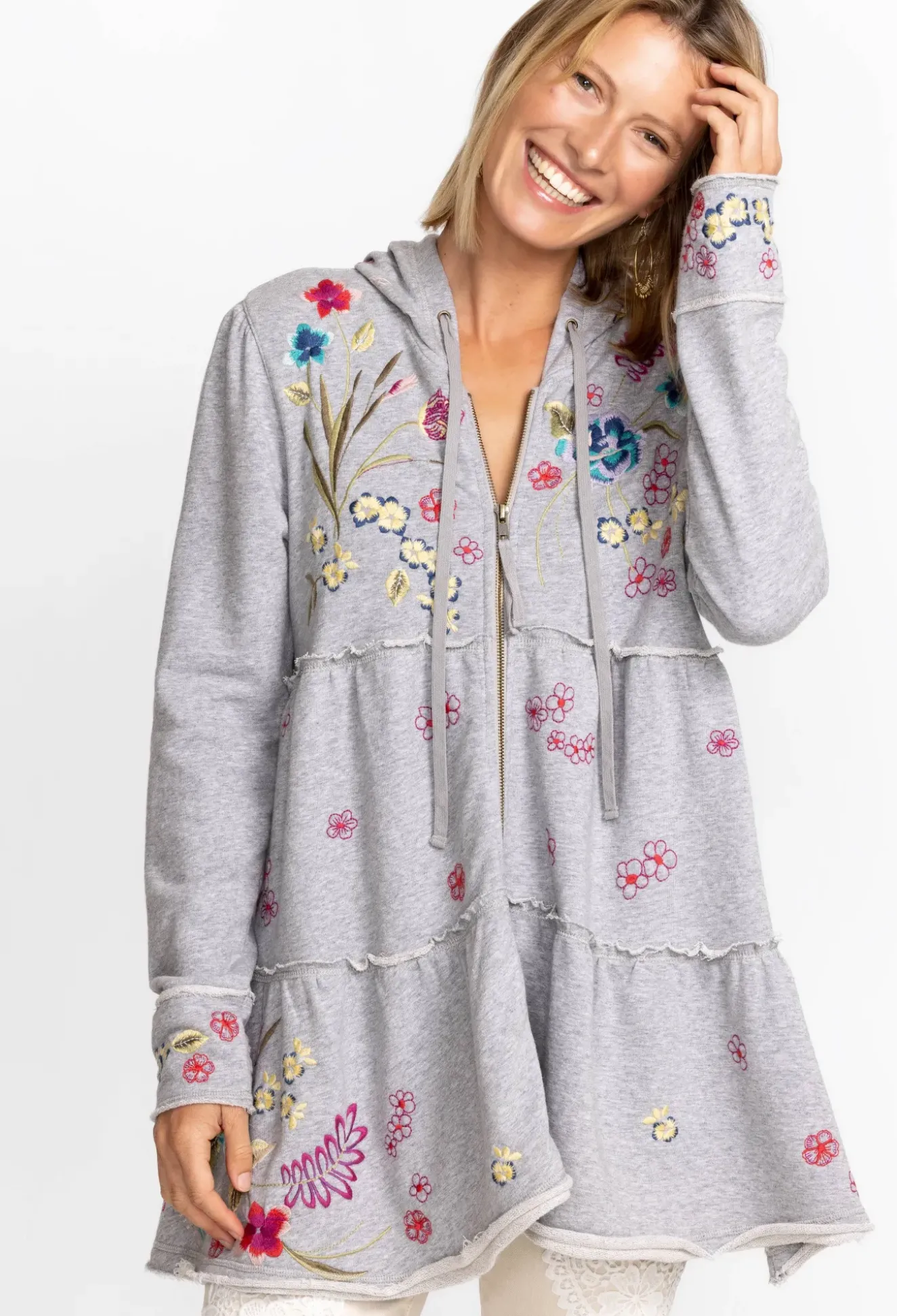 Jessi Tiered Hoodie