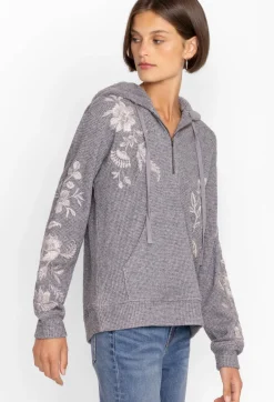 Junie Metallic Thermal Hoodie
