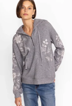 Junie Metallic Thermal Hoodie