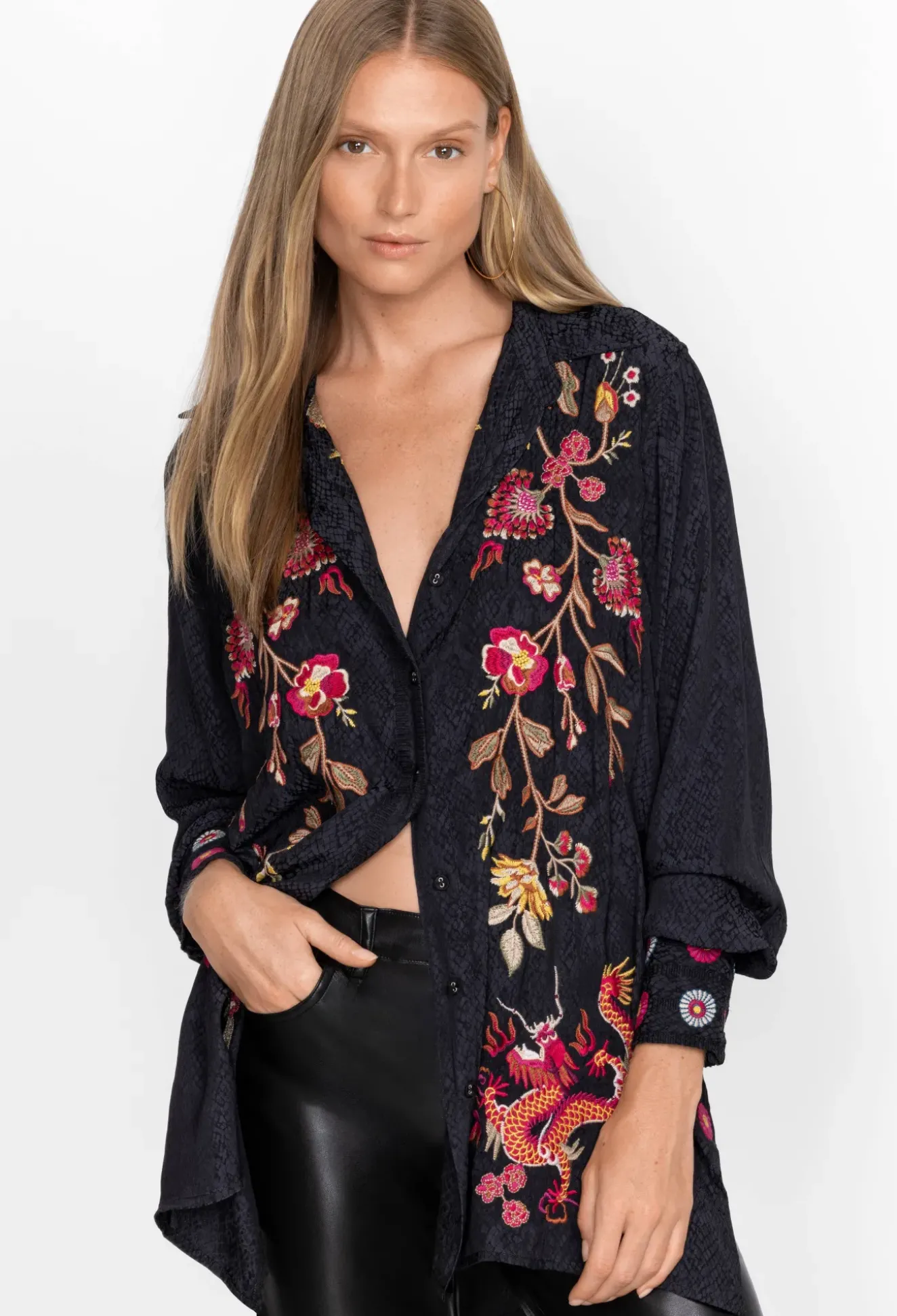 Lilith High Slit Tunic