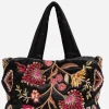 Lilith Quilted Satin Tote