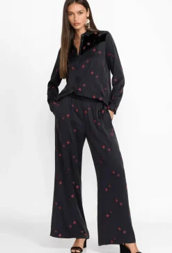 Maxine Seamed Wide Leg Pant