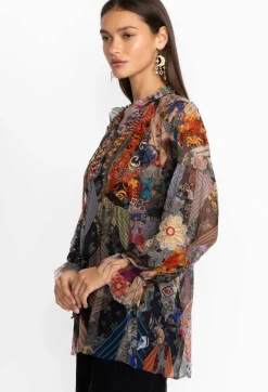 Mazzy Poet Blouse