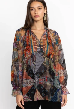 Mazzy Poet Blouse