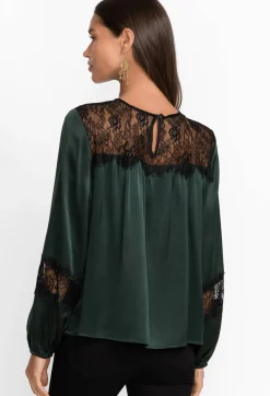 Midnight Silk Blouse