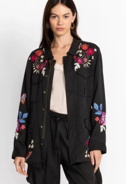 Mika Paris Drawstring Military Jacket