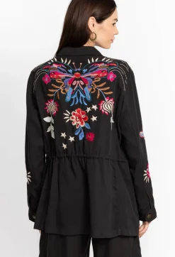 Mika Paris Drawstring Military Jacket