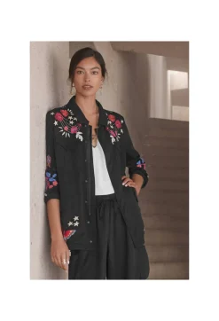 Mika Paris Drawstring Military Jacket