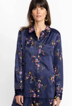 Misty Rayon Button Down Shirt