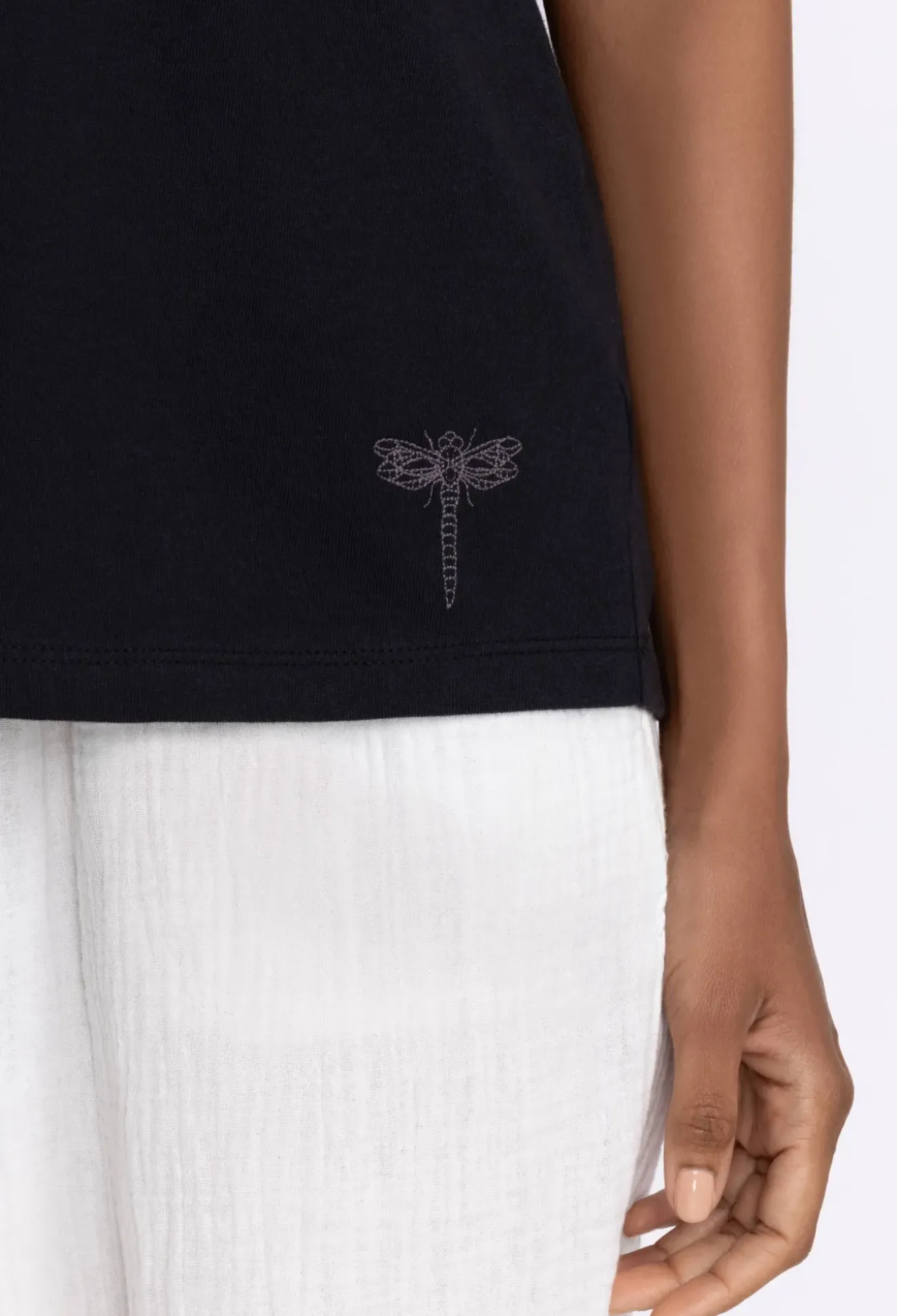 Organic Cotton Drop Shoulder Tee