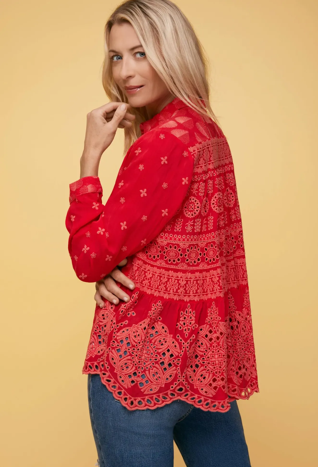 Pine Desi Blouse