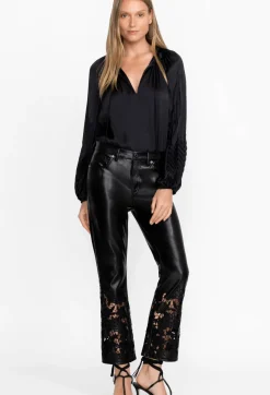 Portia Vegan Leather Pant