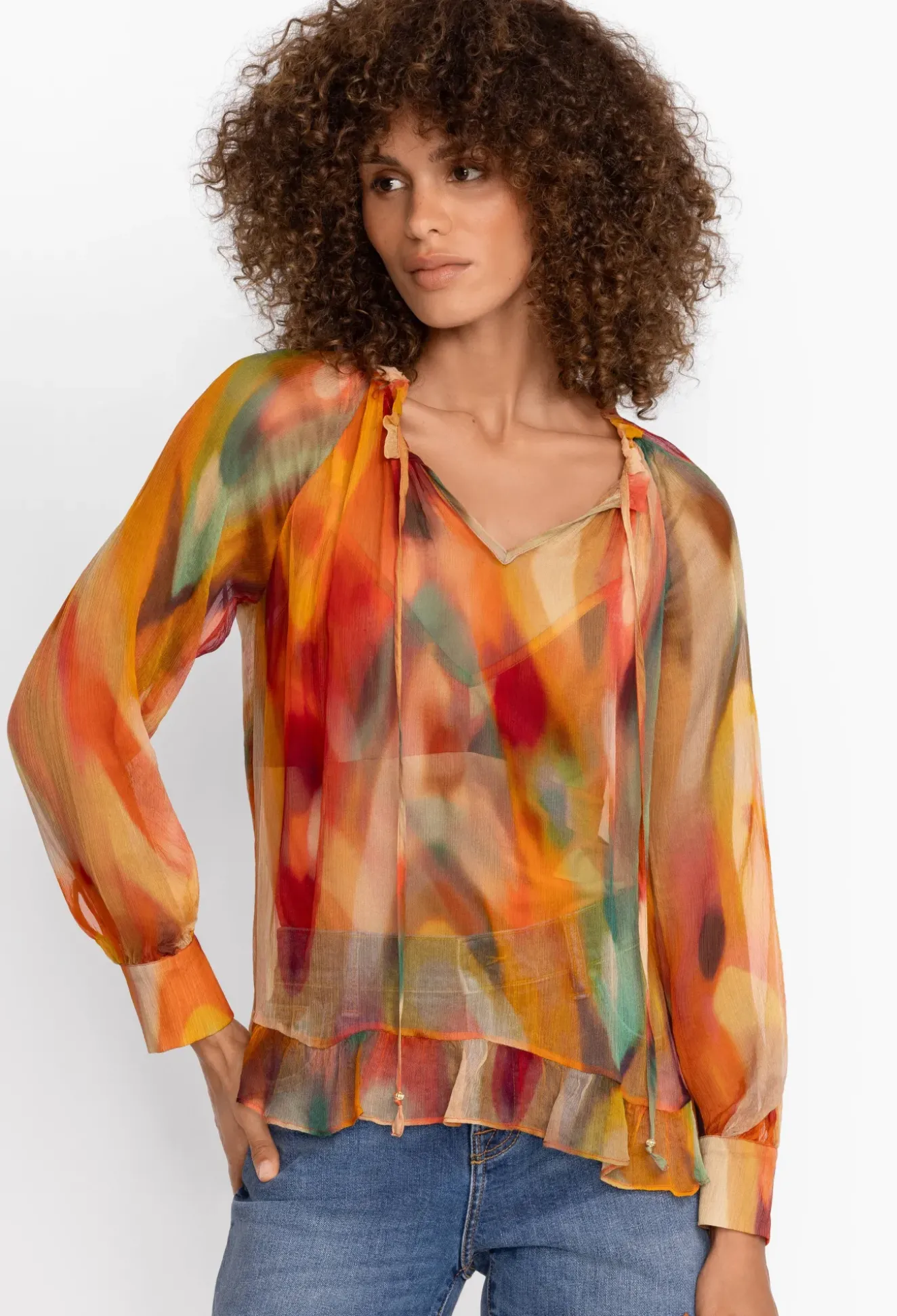 Radika Silk Blouse