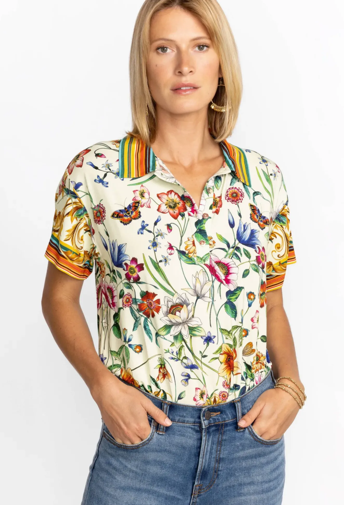 Short Sleeve Polo Tee