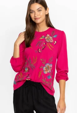 Sidonia Bishop Sleeve Sequin Tee