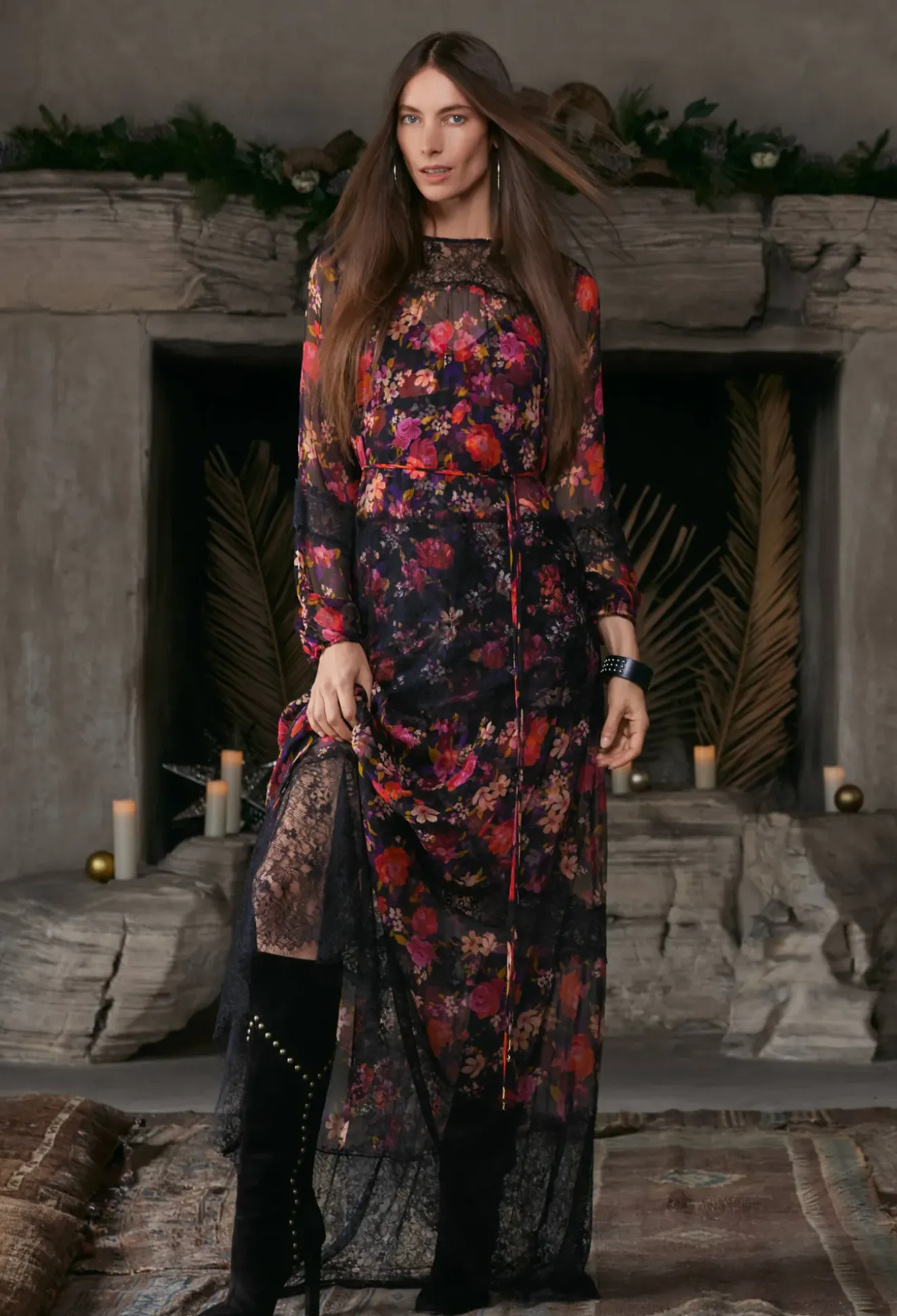 Silk Maxi Dress