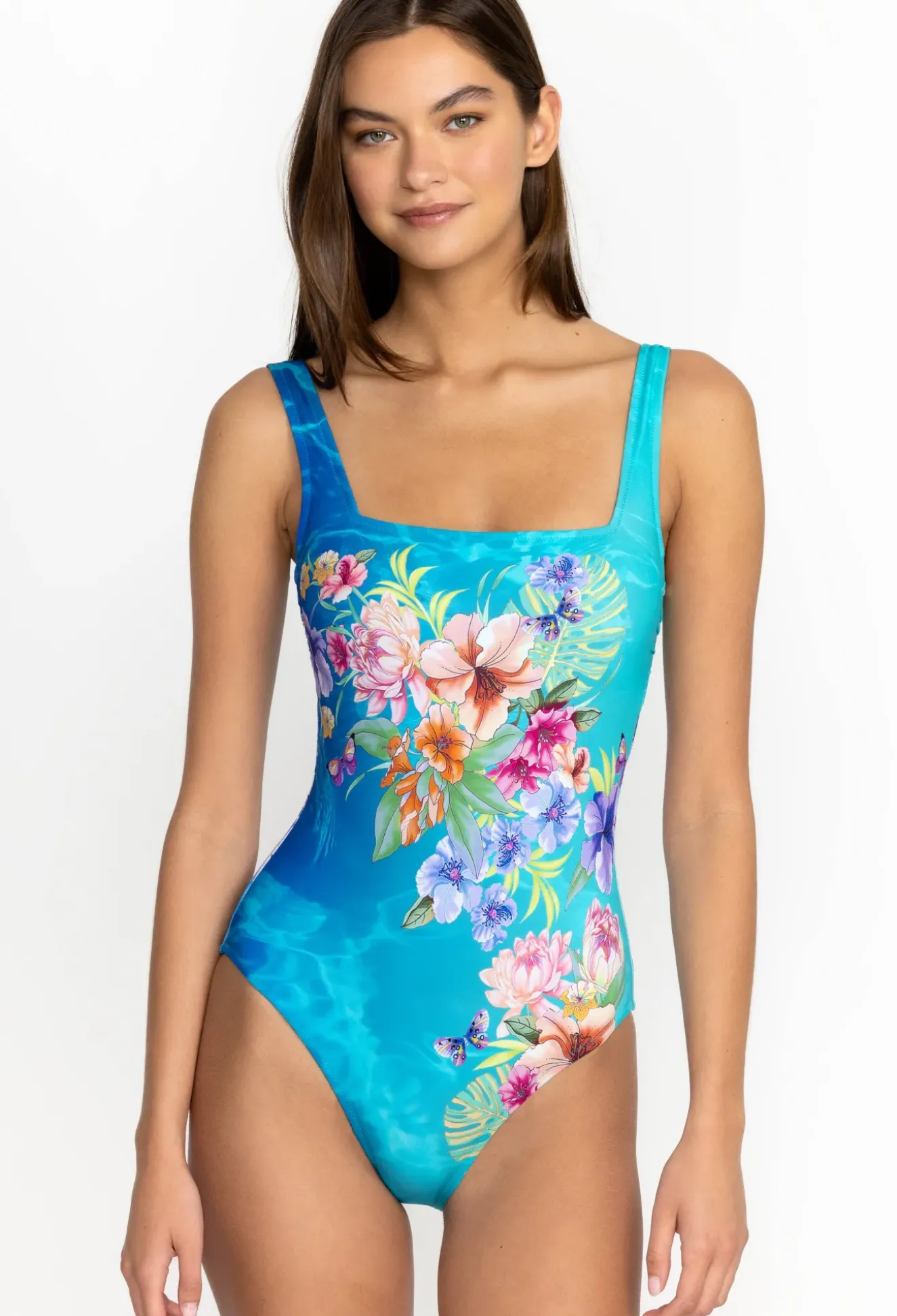 Square Neck One Piece