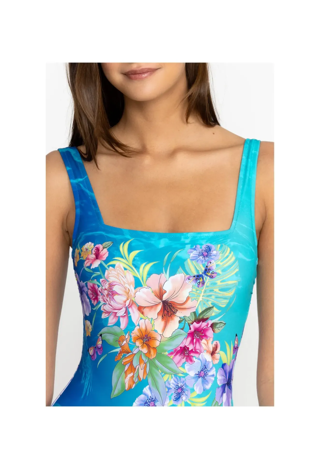 Square Neck One Piece