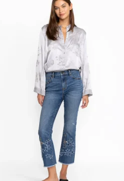 Stars Dance Cropped Baby Boot Jean