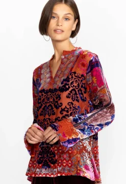 Syriah Burnout Enta Blouse