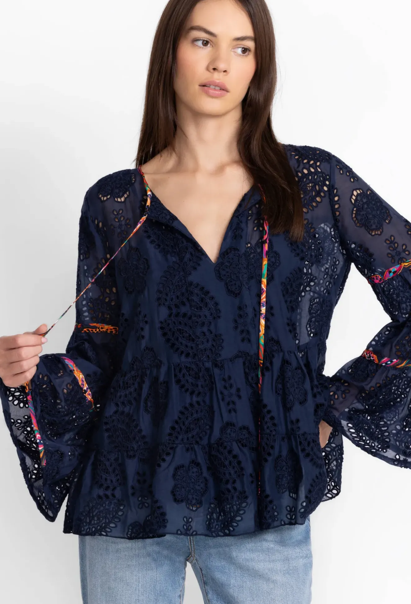 Tamera Eyelet Blouse