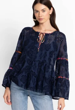 Tamera Eyelet Blouse