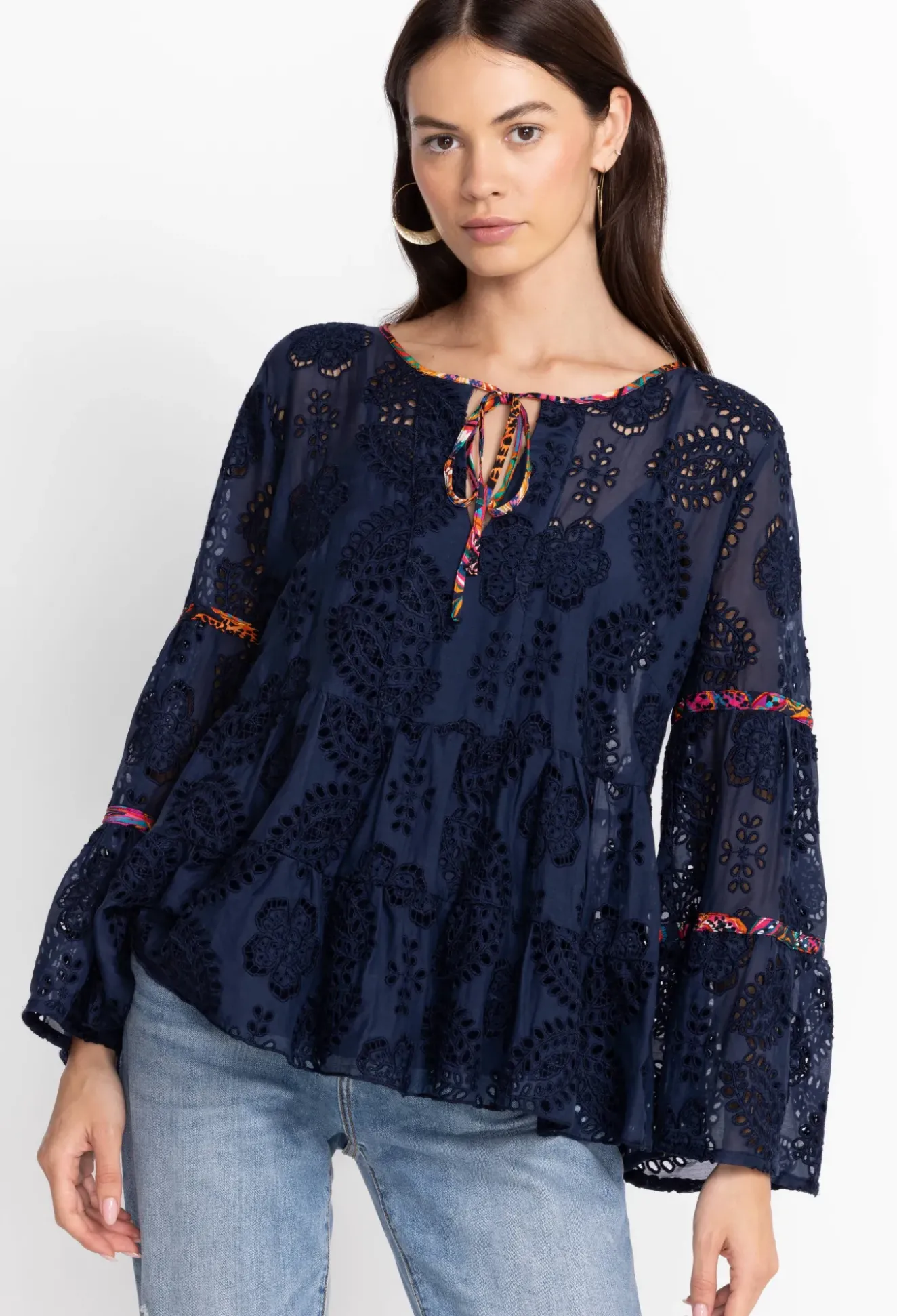 Tamera Eyelet Blouse