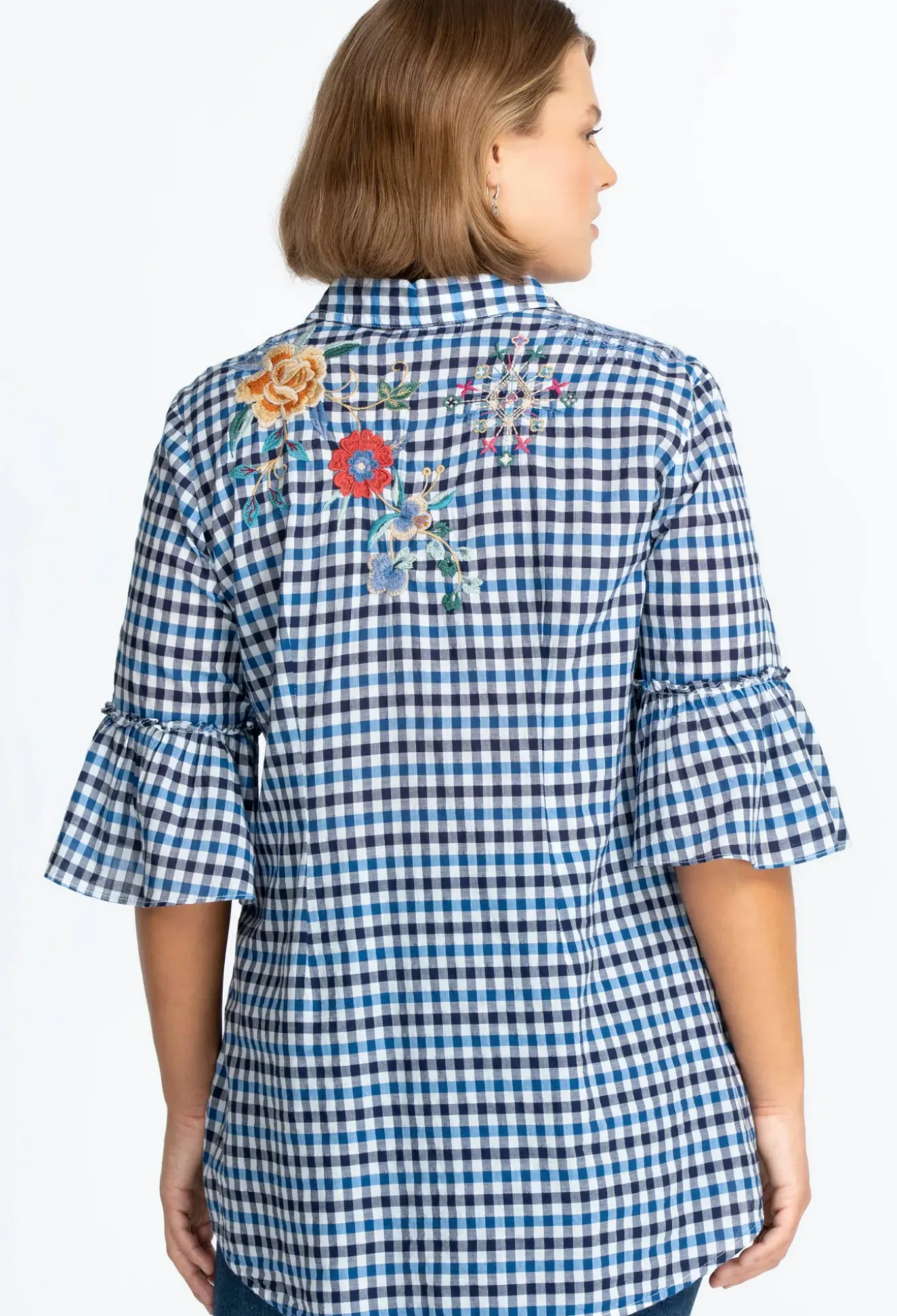 Taryn Ruffle Sleeve Tunic
