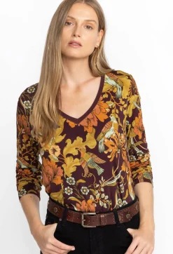 The Janie Favorite Long Sleeve V-Neck Tee