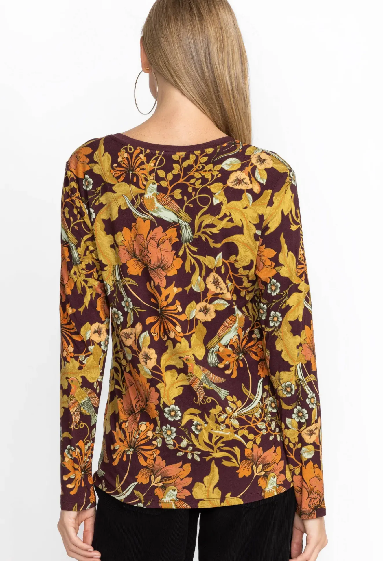 The Janie Favorite Long Sleeve V-Neck Tee