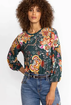The Janie Favorite Puff Sleeve Knit Tee