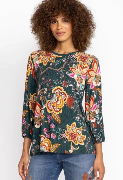 The Janie Favorite Puff Sleeve Knit Tee