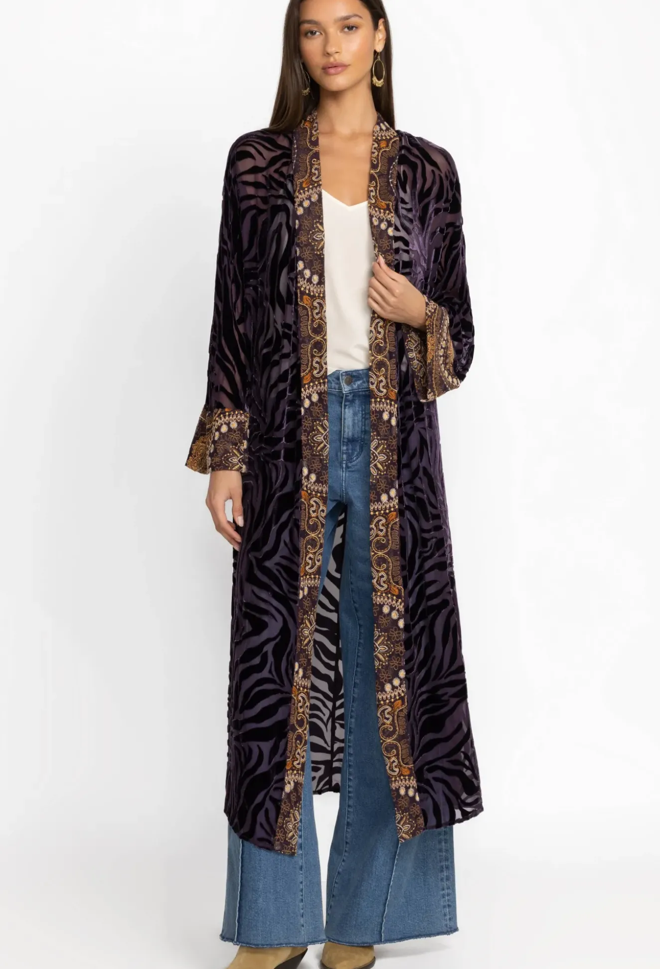 Twilight Silk Kimono