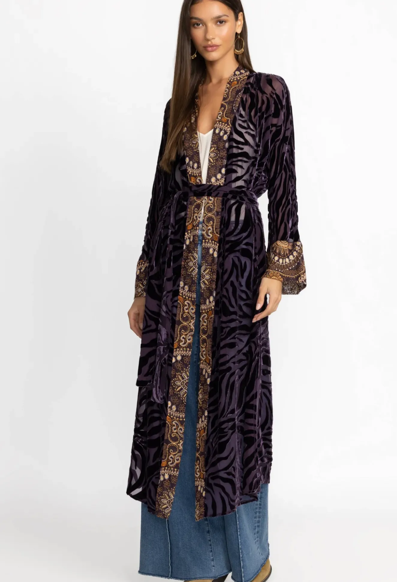 Twilight Silk Kimono