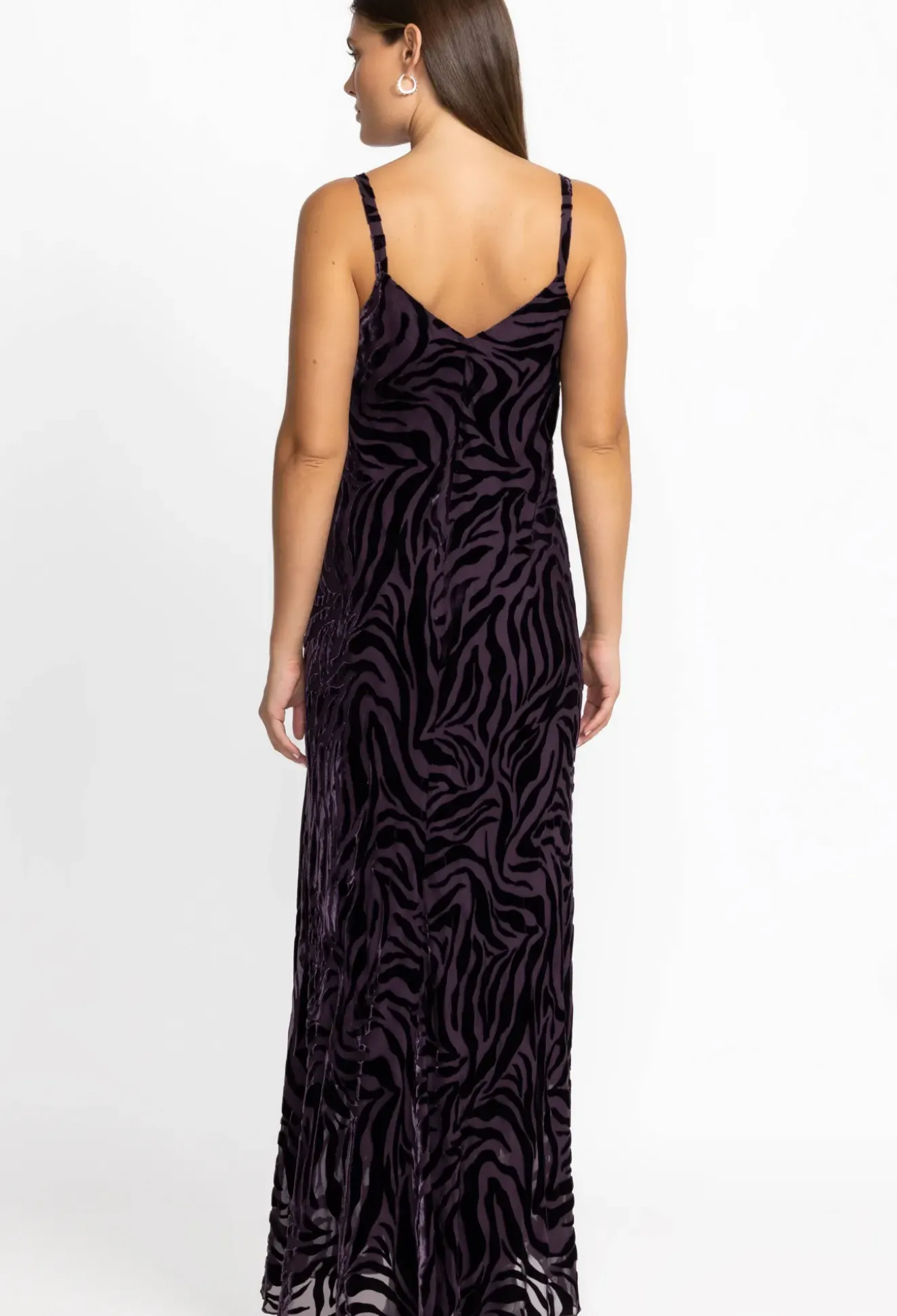 Twilight Silk Maxi Dress
