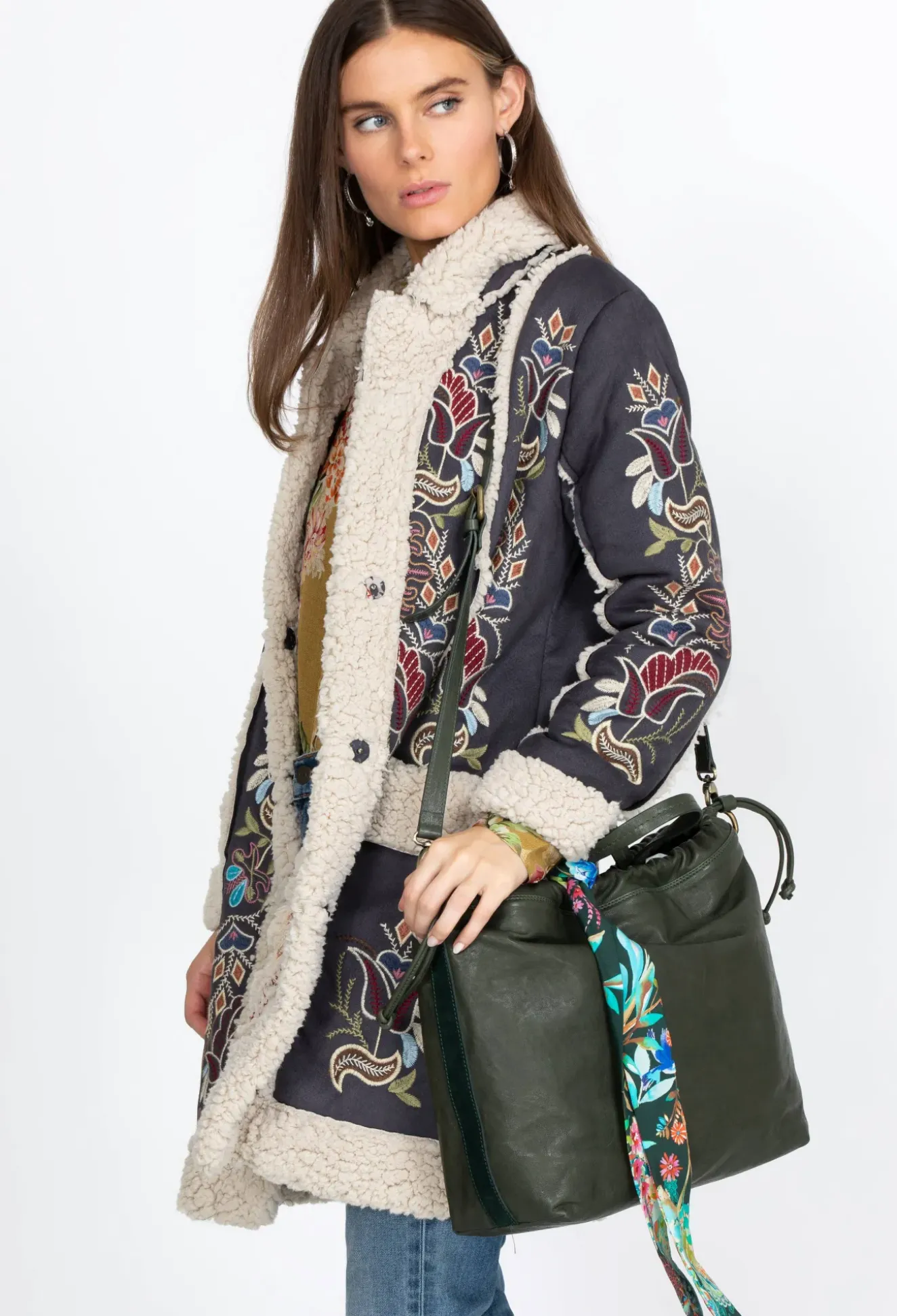 Vanessa Italian Leather Shopper