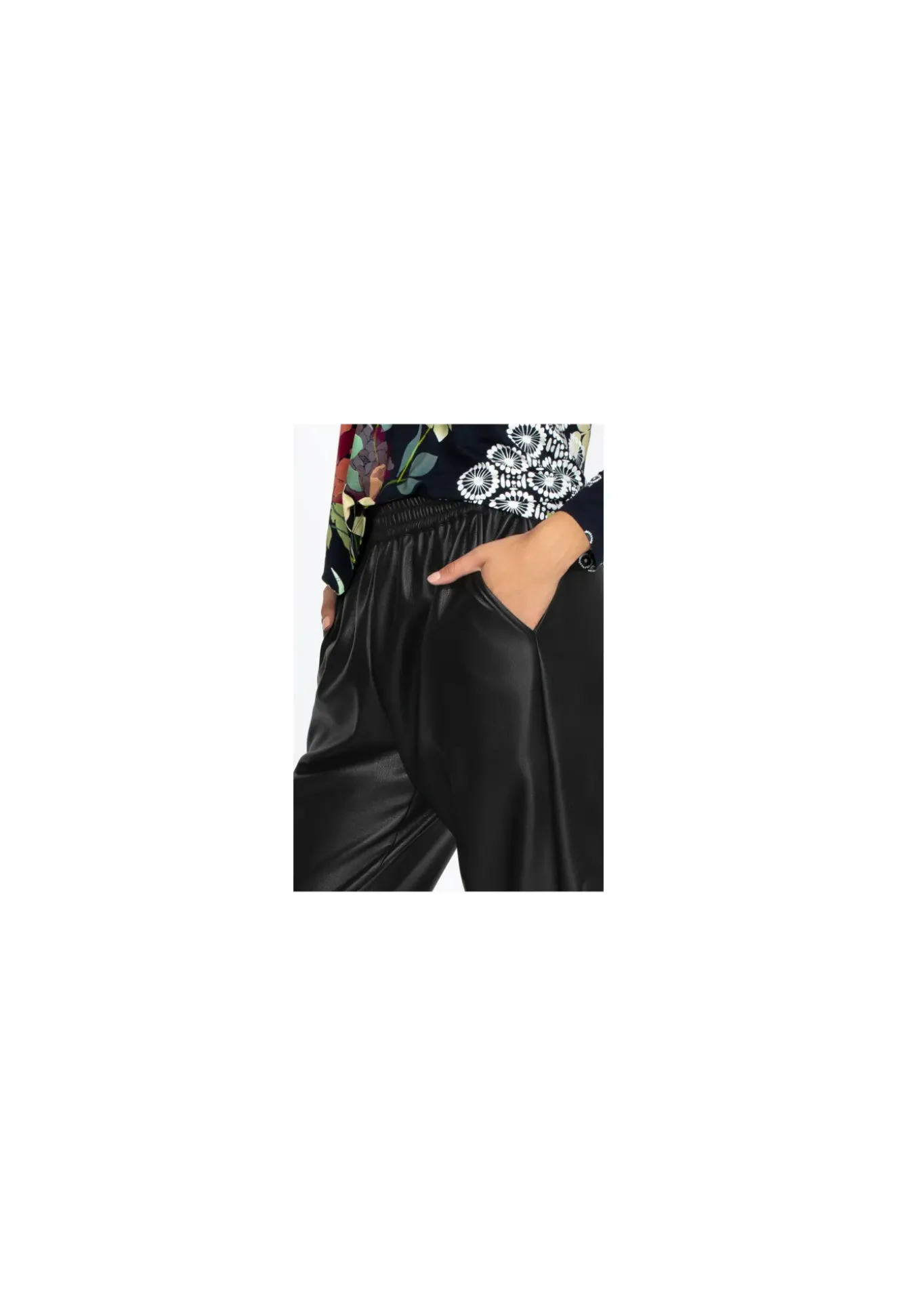 Vegan Leather Jogger