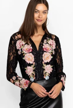 Veronne Lace Blouse (Slip)