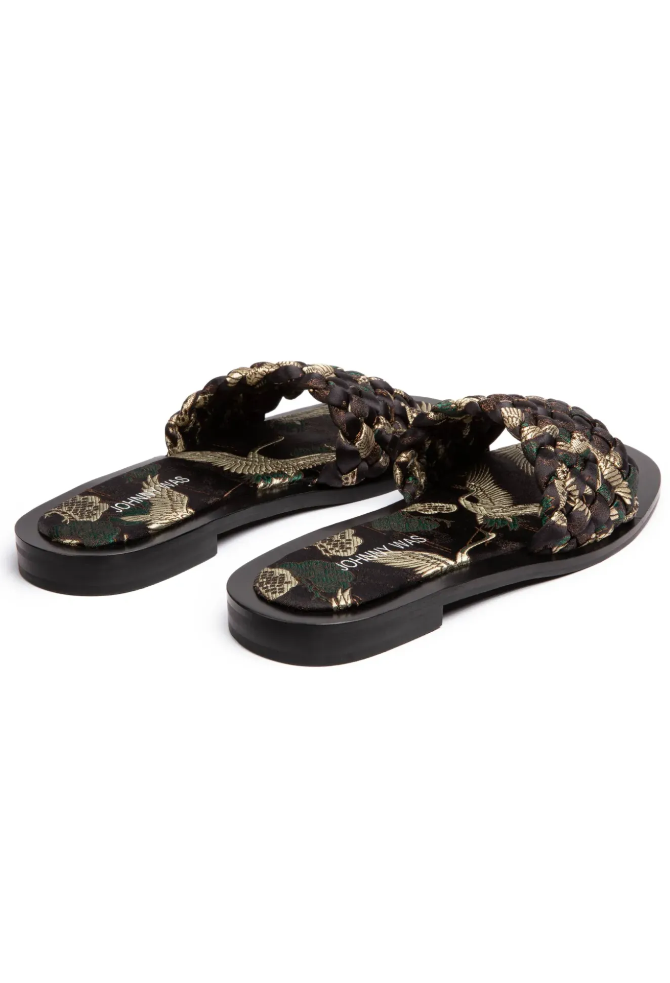Woven Crane Sandal