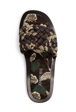 Woven Crane Sandal