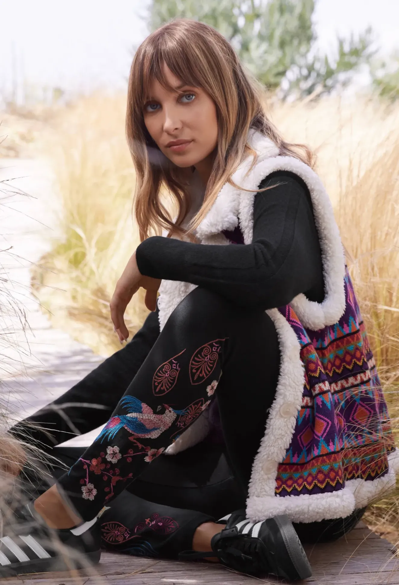 Yuya Sherpa Reversible Vest