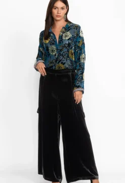 Zatima Silk Cargo Pant