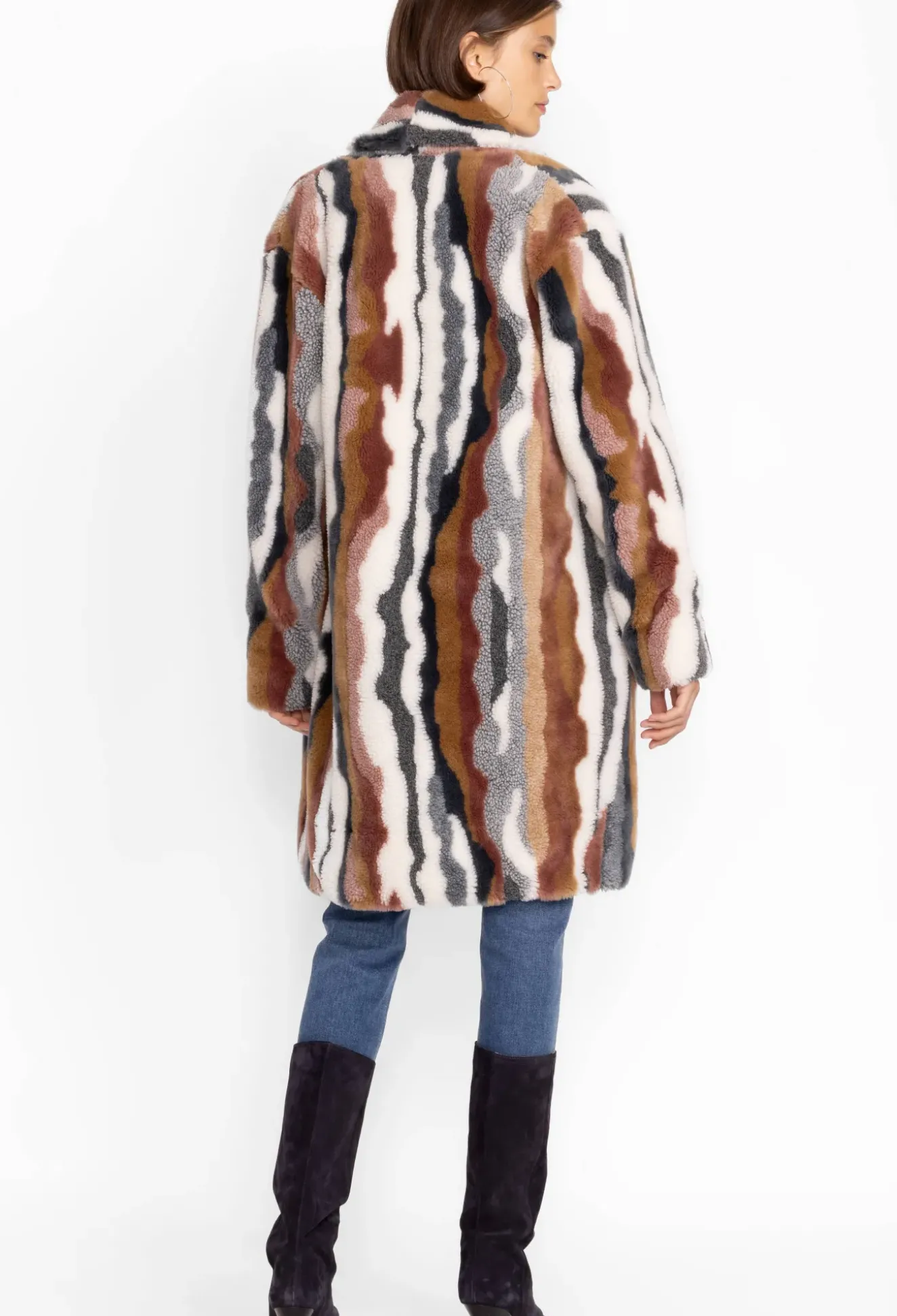 Ziggy Faux Fur Coat