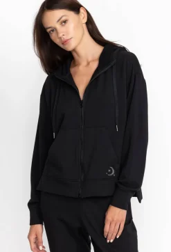 Zip Hoodie W/ Side Slits