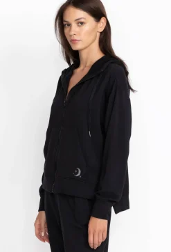 Zip Hoodie W/ Side Slits