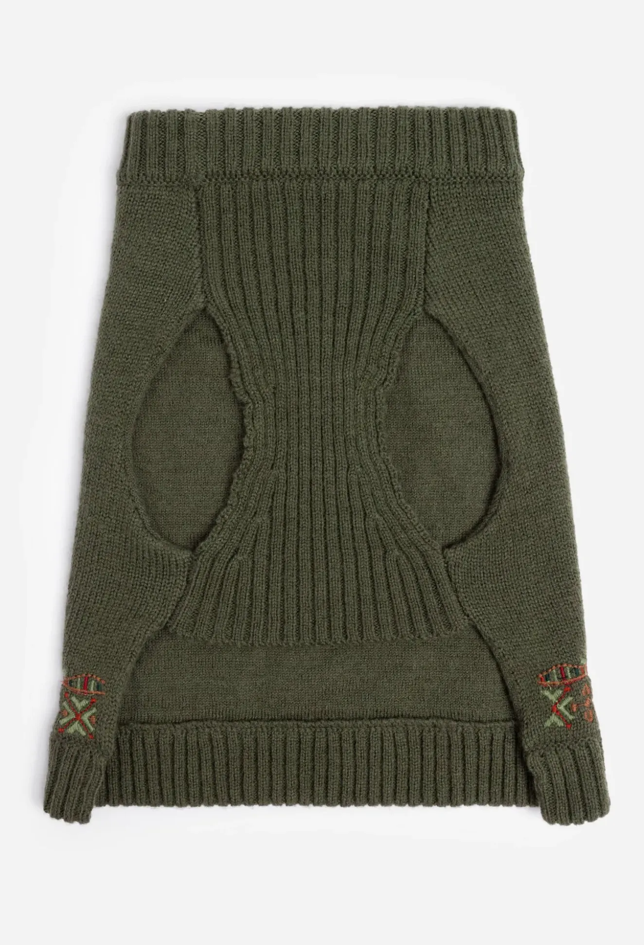 Zuzu Embroidered Dog Sweater