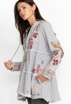 Zuzu Tiered Hoodie